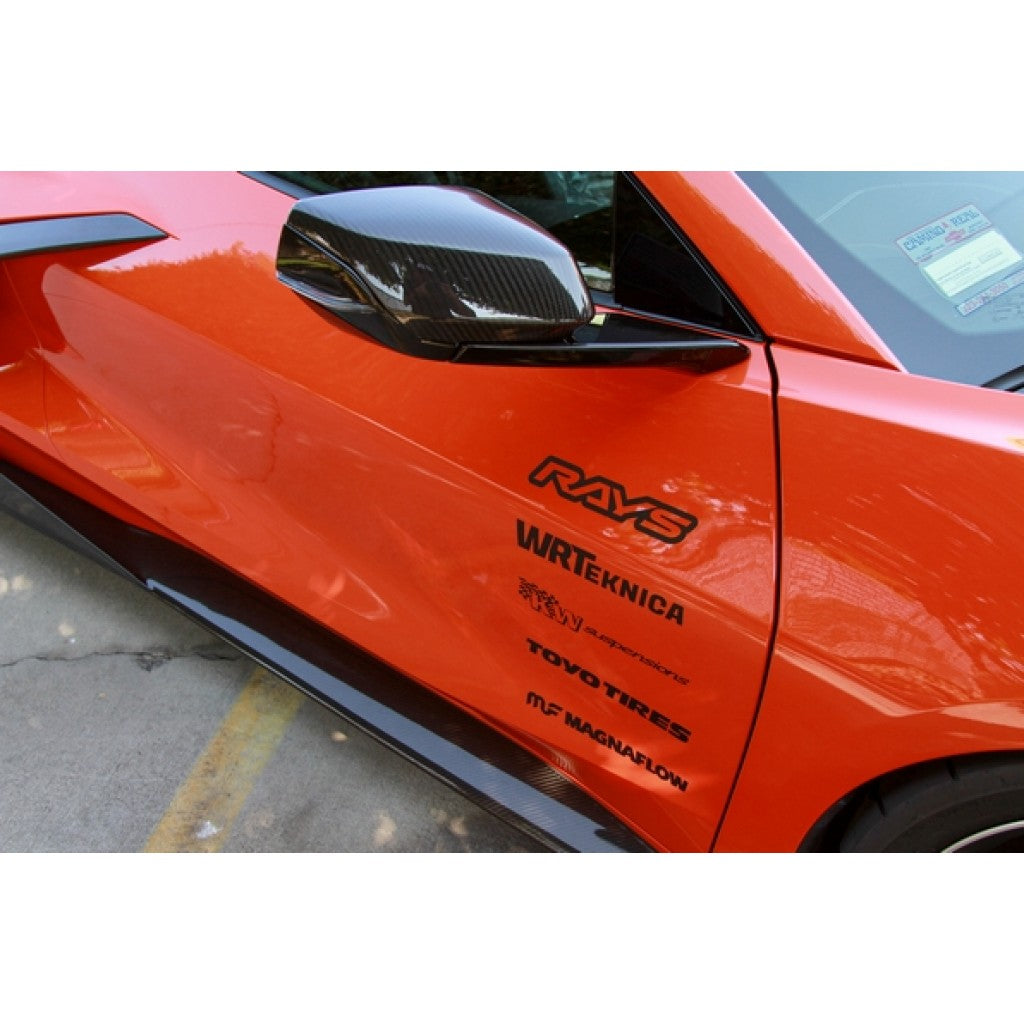 APR Peformance  Chevrolet Corvette C8 & C8 Z06 Replacement Mirror Covers 2020-UP