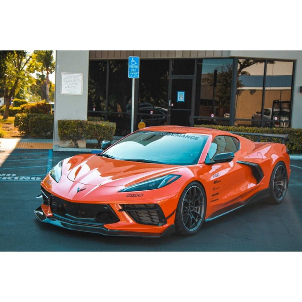 APR Peformance  Chevrolet Corvette C8 Side Rocker Extensions/ Side Skirt 2020-UP