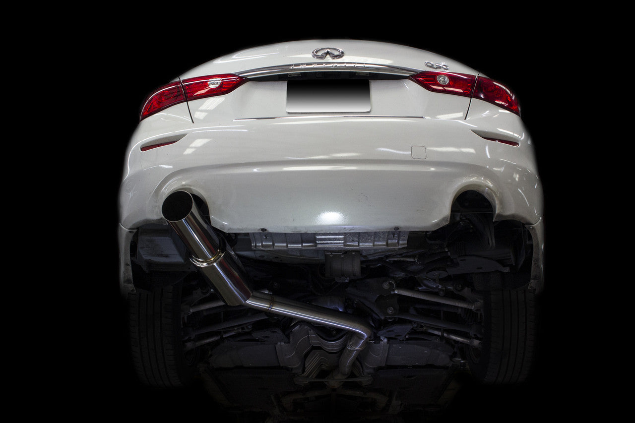 ISR Performance Single GT Exhaust - 2014+ Infiniti Q50  VQ37 VR30 (IS-GT-Q50)