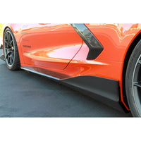 APR Peformance  Chevrolet Corvette C8 Side Rocker Extensions/ Side Skirt 2020-UP