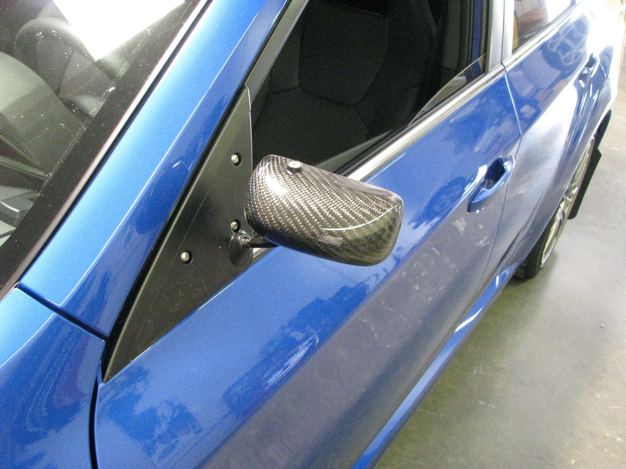 APR Peformance  Subaru Impreza WRX/ STI Formula 3 Carbon Fiber Mirror/Black 2008-2014