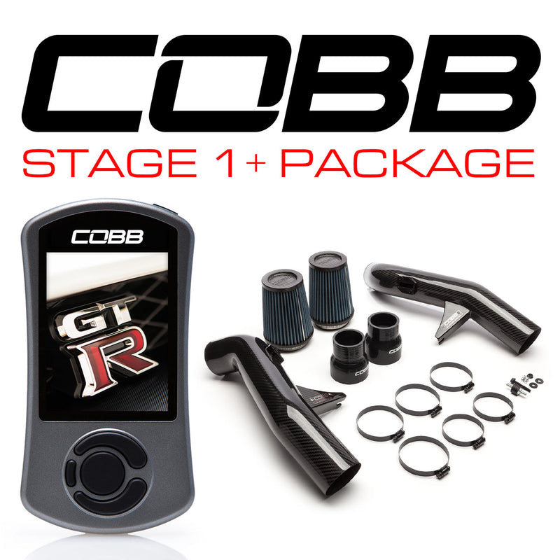 Cobb 08-14 Nissan GT-R Stage 1+ Carbon Fiber Power Package (NIS-006) w/ TCM Flashing