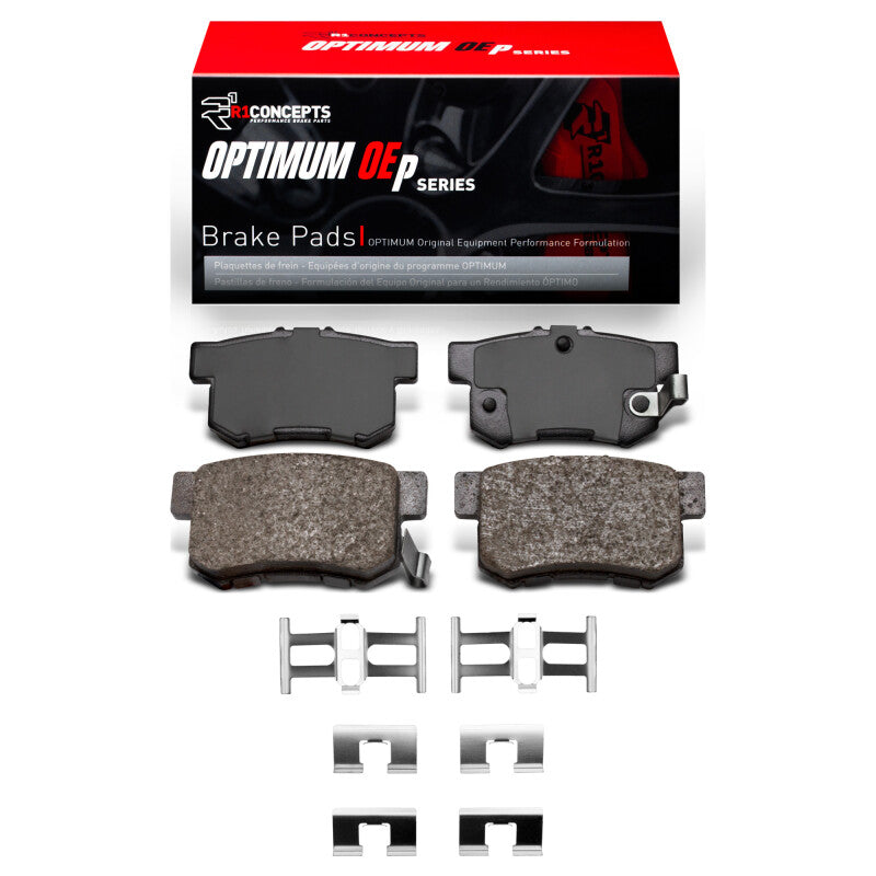 R1 1987-2022 Acura Integra Rear R1 Optimum OE Pads & Hardware Kit (2551-0537-01)