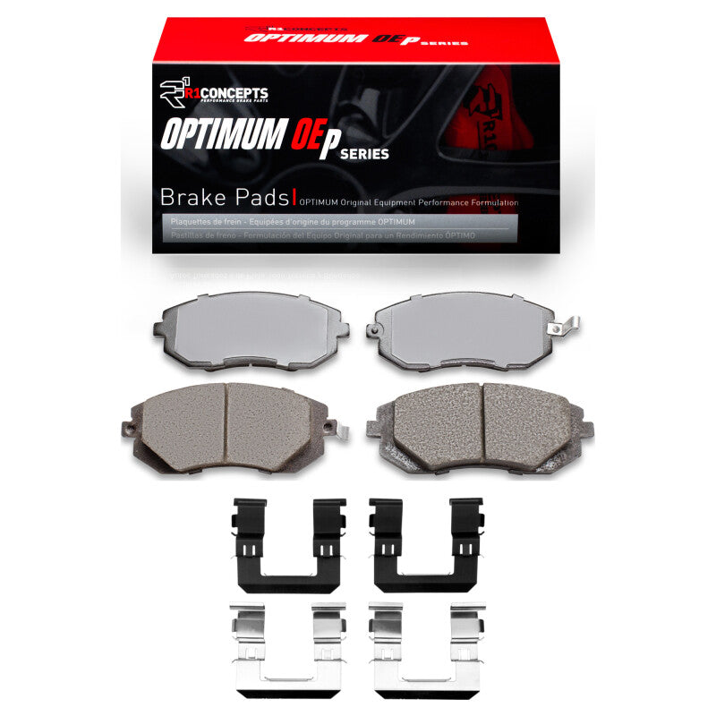 R1 2002-2012 Saab 9-2X Front R1 Optimum OE Pads & Hardware Kit (2551-0929-01)
