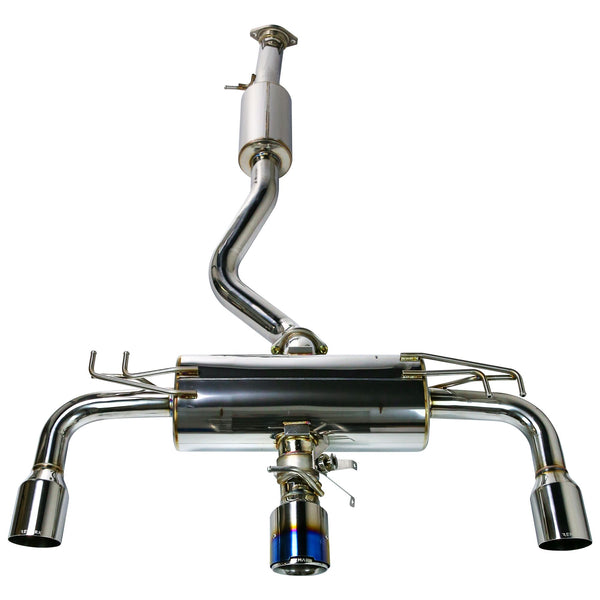 Remark 2023+ Toyota GR Corolla Elite Spec Cat-Back Exhaust w/ Outer Polished & Center Burned TI Tips