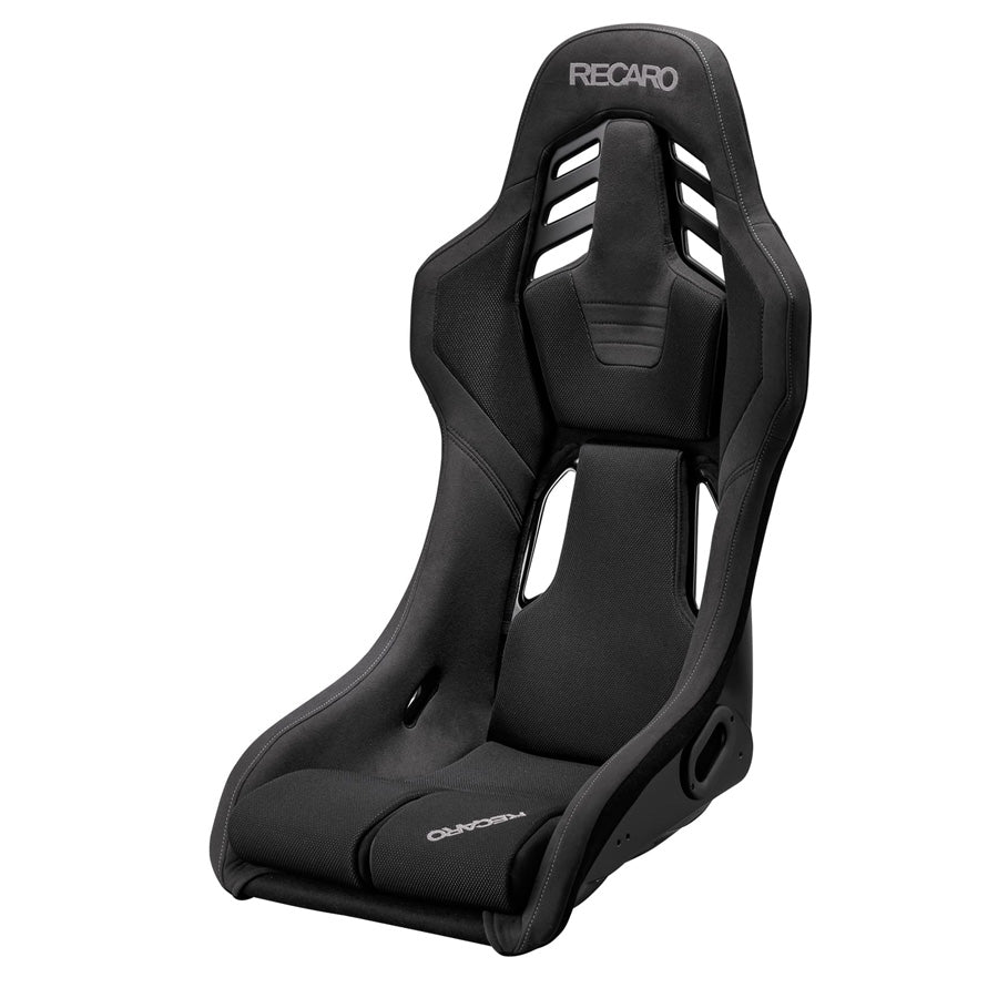 Recaro RSS BK Large FRP Seat in Kamui Black / Brilliant Mesh Black | 81-089.67.640-0