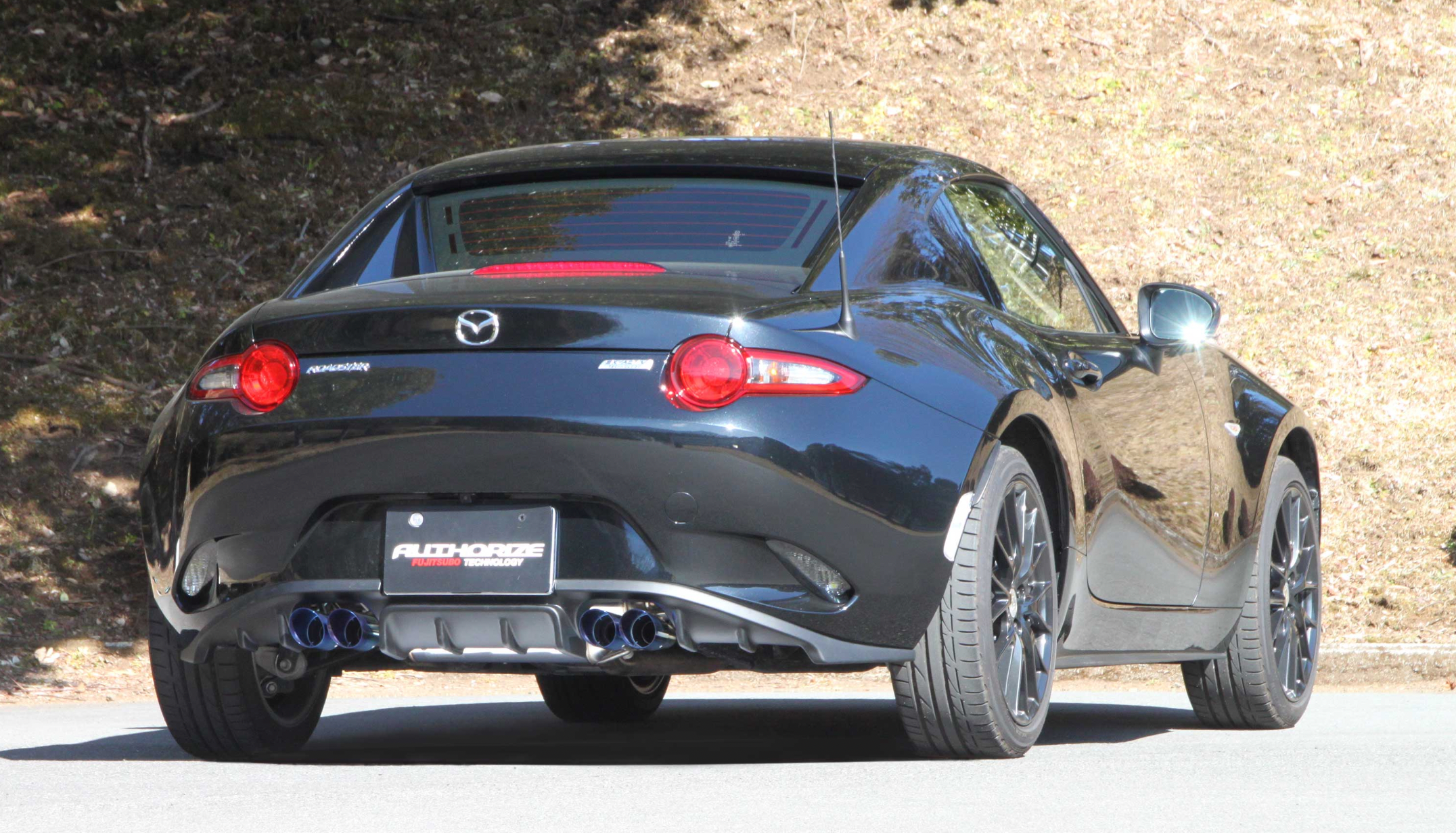 FUJITSUBO Authorize RM x KENSTYLE Aero Collab Axle-Back Exhaust for 2016+ Miata ND | Painted version