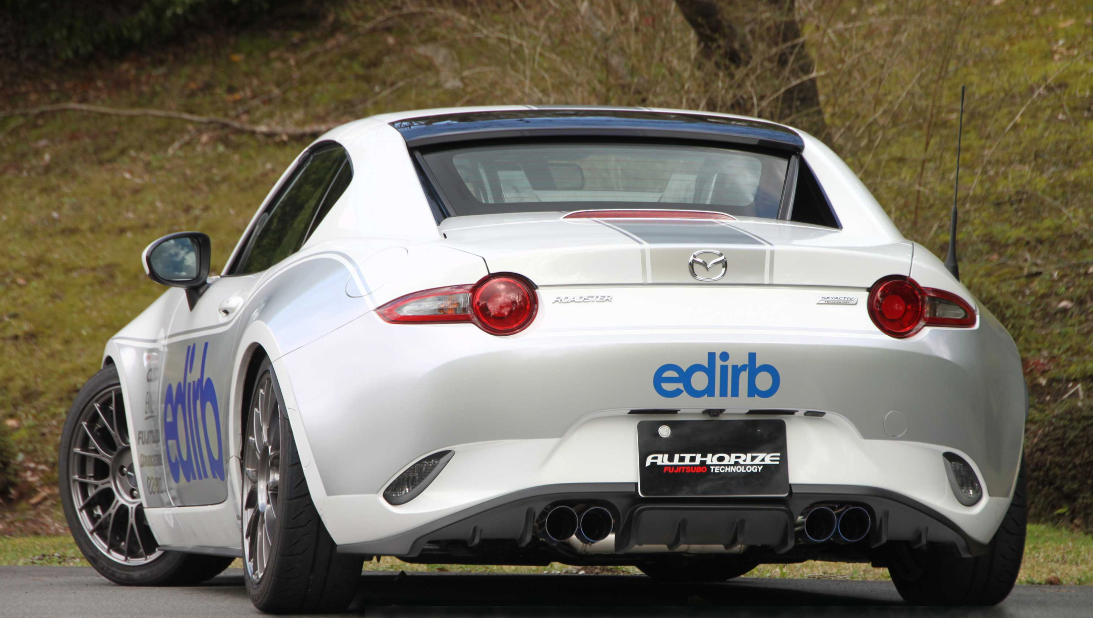 FUJITSUBO Authorize RM x KENSTYLE Aero Collab Axle-Back Exhaust for 2016+ Miata ND | Painted version