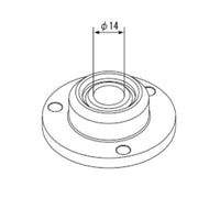 HKS NORMAL TYPE SPHERICAL BEARING (82004-AK007)