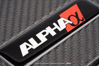 AMS Performance Infiniti Q50/Q60 Red Alpha Matte Carbon Intake Kit