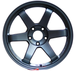 Volk Racing TE37SL 18x9.5 +22 5x114.3 Wheel in Matte Blue Gunmetal