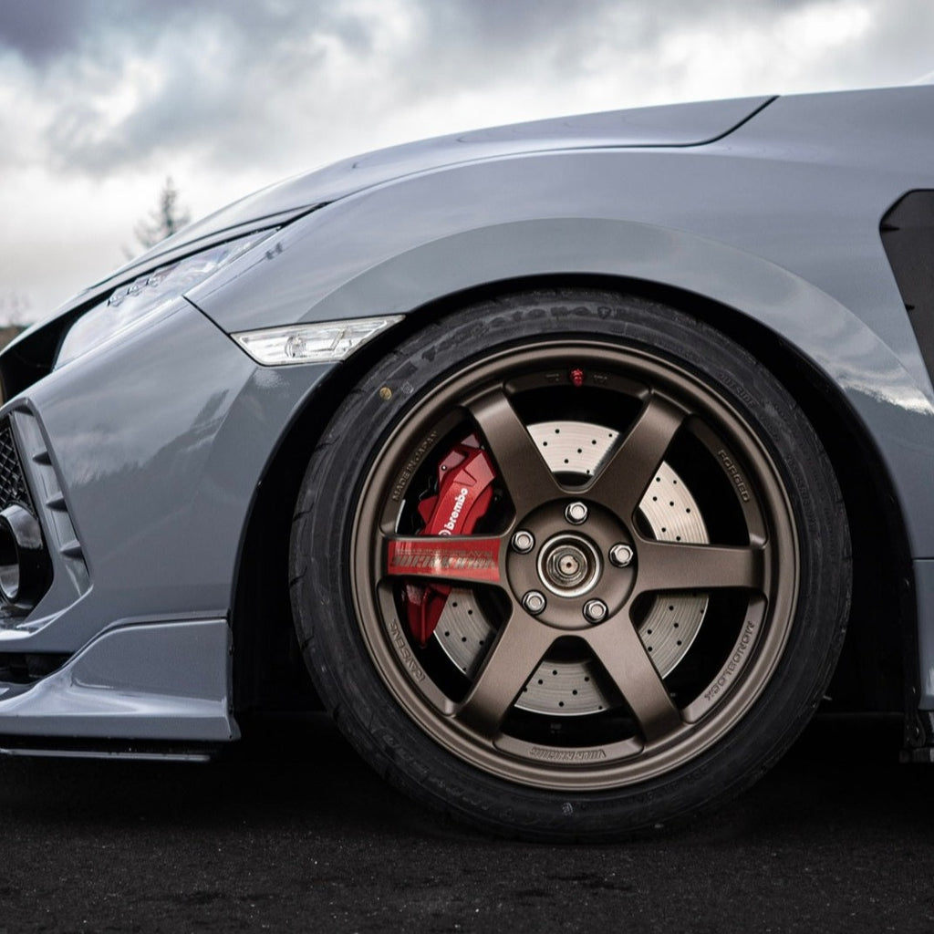 Type R Te37 Volk Racing TE37SL 18x9.5 +38 5x120 Blast Bronze (17+ Honda Civic Type ...