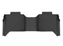 WeatherTech 2022 Toyota Tundra CrewMax Revestimiento del piso trasero - Negro