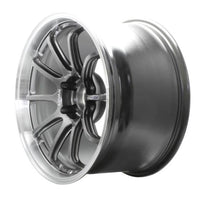 Advan RS-DF Progressive 18x9.5 +22 5-114.3 Machining & Racing Hyper Black Wheel