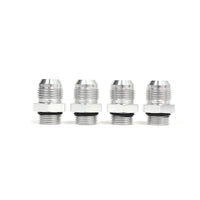 BLOX Racing Remote Oil Filter Relocation Kit - Polished for Enhanced Engine Access