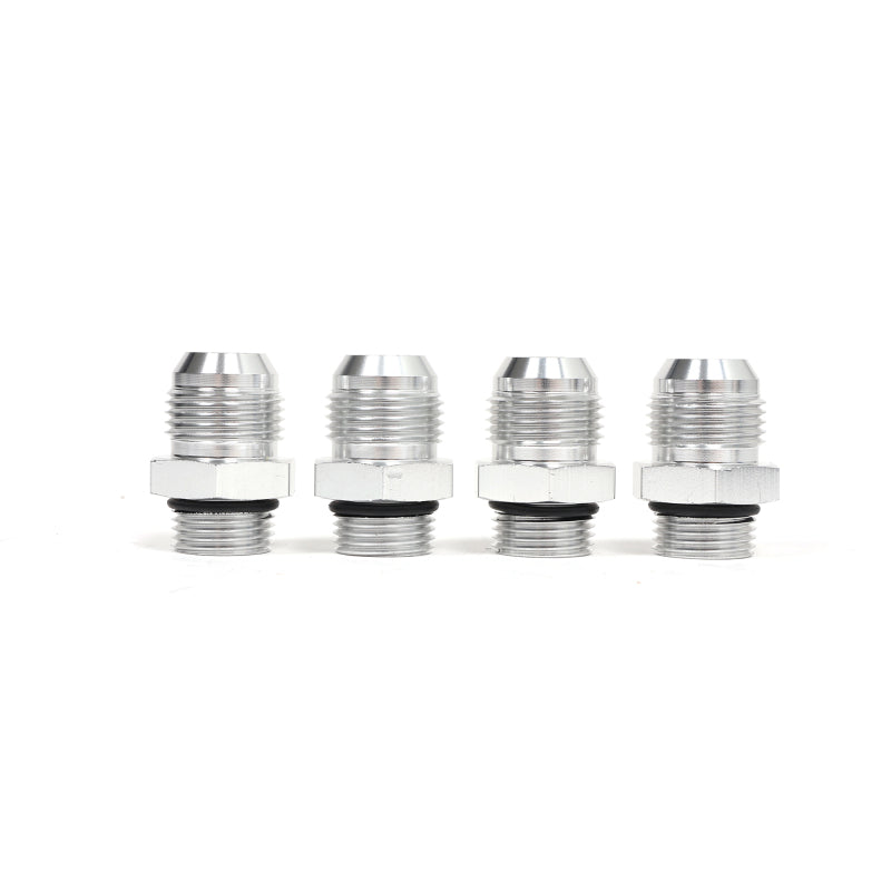 BLOX Racing Remote Oil Filter Relocation Kit - Polished for Enhanced Engine Access
