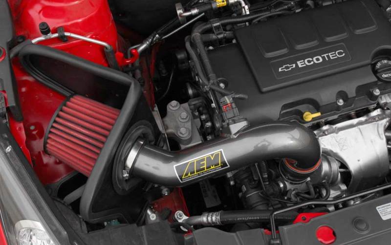 AEM Induction 2011-2014 Chevrolet Cruze 1.4L Cold Air Intake System - Gunmetal Gray
