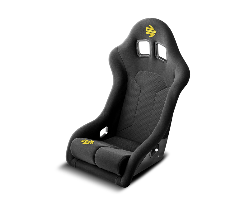 MOMO Supercup FIA 8855-1999 Black Hardshell Racing Seat - Model MOM1071BLK