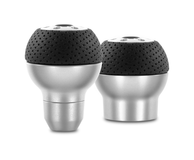MOMO Race Shift Knob Aluminum with Black AirLeather Insert