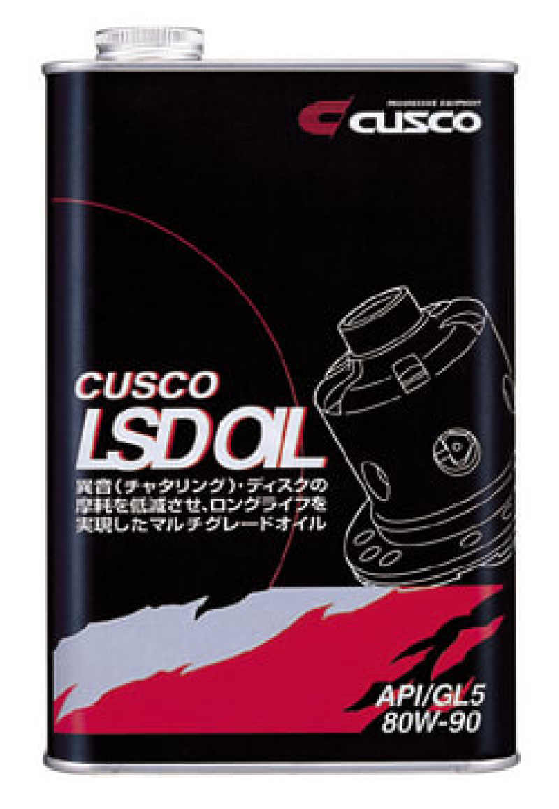 Cusco LSD Oil 80W-90 AP1/GL5 Mineral Gear Oil, 1 Liter, Part Number CUS010 001 L01