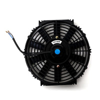 BLOX Racing 12-Inch Electric Slim Fan - Black for Automotive Cooling