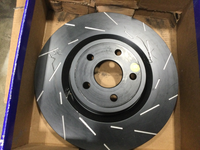 EBC 11+ Jeep Grand Cherokee 6.4 SRT-8 USR Slotted Front Rotors | USR7597 Scratch & Dent