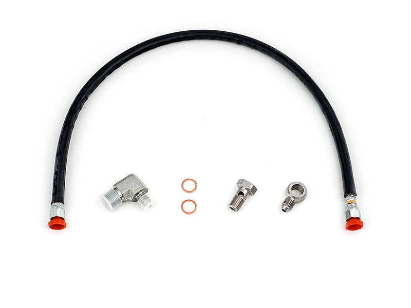 Forced Performance 1g DSM Stainless Steel Braided Oil Supply Line (3055010)