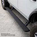 Go Rhino 23-24 Toyota Sequoia 4dr (Excl. Hybrid) E1 Electric Running Board Kit - Bedliner Coating (20443974T)