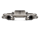 Akrapovic Slip-On Race Line Exhaust for Porsche Cayman GT4 (718) 2020+ Titanium - Part AKR S-PO/TI/18/1