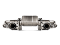 Akrapovic Slip-On Race Line Exhaust for Porsche Cayman GT4 (718) 2020+ Titanium - Part AKR S-PO/TI/18/1
