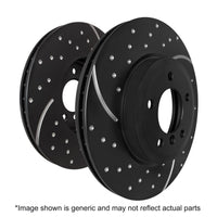 EBC 34319 3GD Series Sport Slotted Front Rotors for Subaru Legacy, Outback, WRX, and Tribeca