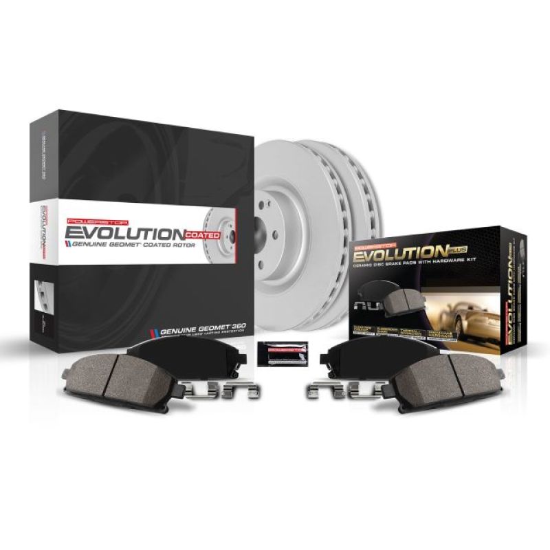 PowerStop Z17 Evolution Geomet Coated Brake Rotor Kit for Subaru Legacy & Outback 2015-2016