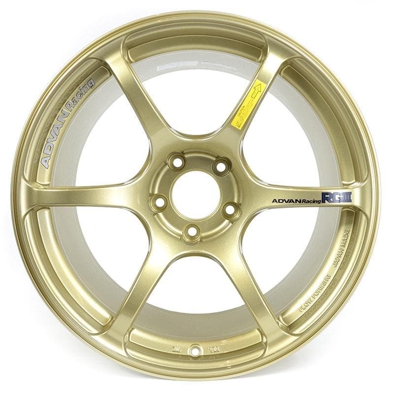 Rueda Advan RGIII 17x9.0 +45 5-114.3 Racing Gold Metallic