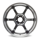 Advan R6 20x12.0" +20mm 5-114.3 Machining & Racing Hyper Black Wheel