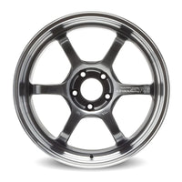 Advan R6 20x12.0" +20mm 5-114.3 Machining & Racing Hyper Black Wheel