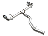 AWE Tuning 19-23 BMW 330i / 21-23 BMW 430i Base G2X Track Edition Axle-Back Exhaust - Chrome Silver