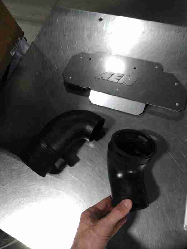 AEM Induction 21-721C Performance Cold Air Intake System for Mini Cooper S and John Cooper… — Incomplete: Missing the air box and filter