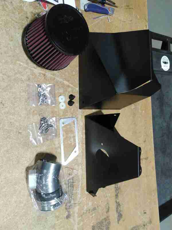 AEM 14-17 Mini Cooper S L4-2.0L F/I Gunmetal Gray Cold Air Intake — Incomplete: Missing components