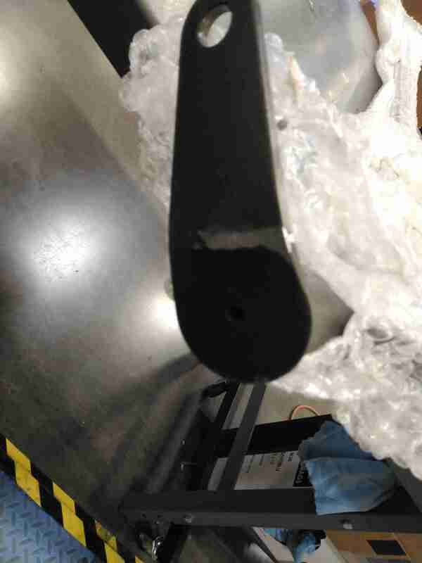 NRG Harness Bar 47in. - Titanium finish — Scratch & Dent