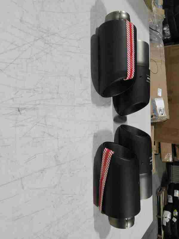 Akrapovic Carbon Tail Pipe Set for 2017-2020 Porsche Panamera Turbo | Part Number AKRTP-CT/48 — Scratch & Dent
