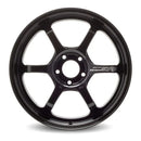 Advan R6 18x9.5 +45 5-114.3 Racing Titanium Black Forged Wheel