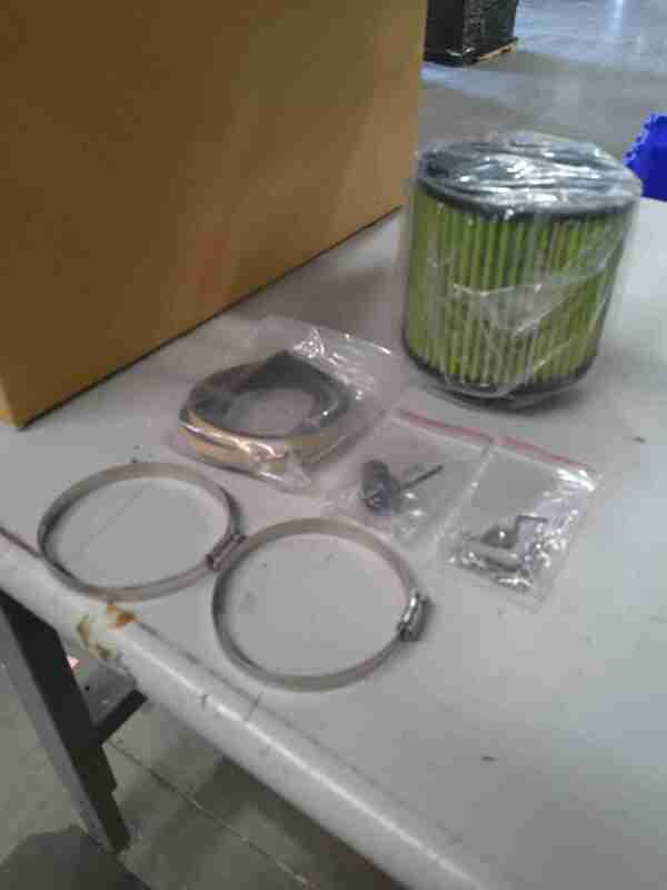 AWE Tuning B8 S5 4.2L S-FLO Carbon Intake — Incomplete: Missing intake tube from kit