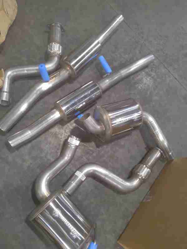 AWE 2023 Nissan Z RZ34 RWD Touring Edition Catback Exhaust System w/ Chrome Silver Tips (3015-32400) — Scratch & Dent