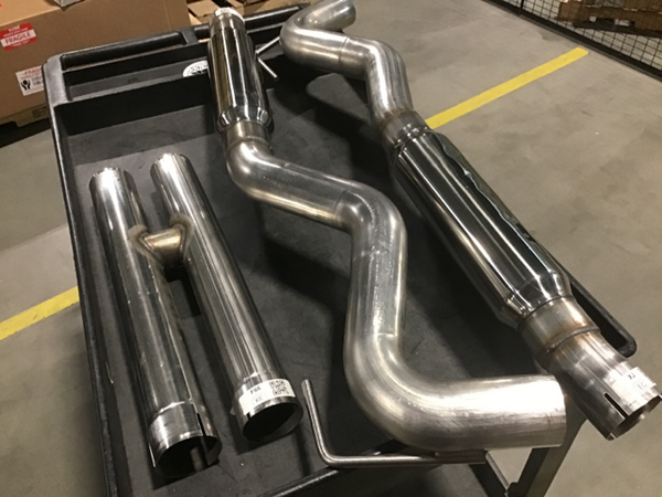 AWE 2024 Ford Mustang GT Fastback S650 RWD Touring Catback Exhaust w/ Dual Diamond Black Tips — Scratch & Dent
