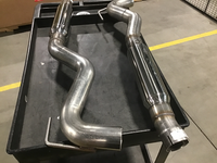 AWE 2024 Ford Mustang GT Fastback S650 RWD Touring Catback Exhaust w/ Dual Diamond Black Tips — Scratch & Dent