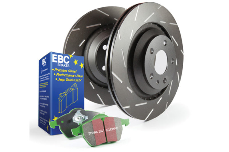EBC S2 Brake Pad and Rotor Kit for Subaru Legacy, Outback, and WRX – High-Performance Sport Compact Upgrade
