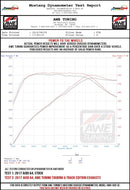 AWE Tuning Audi B9 A4 Touring Edition Exhaust Dual Outlet - Diamond Black Tips (Includes DP)
