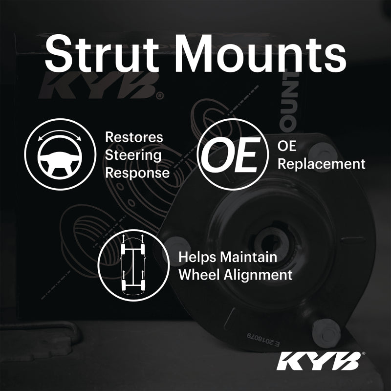 KYB Shocks & Struts Strut Mount Front Honda CR-Z 11-13 / Fit 07-13 / Insight 10-13