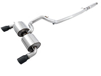 AWE Tuning Ford Focus RS Touring Edition Cat-Back Exhaust - Resonated - Diamond Black Tips