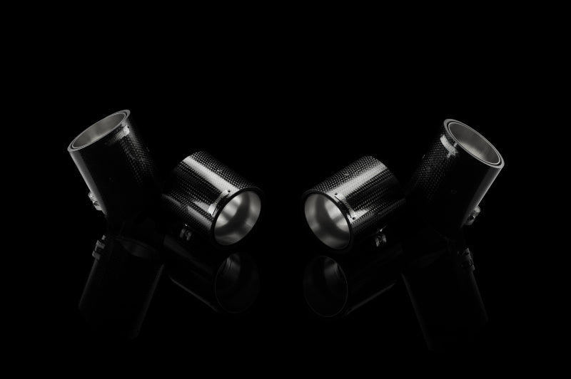 Akrapovic Carbon Tail Pipe Set for 2011-2012 BMW 1 Series M Coupe (E82) – Part Number akrTP-CT/5